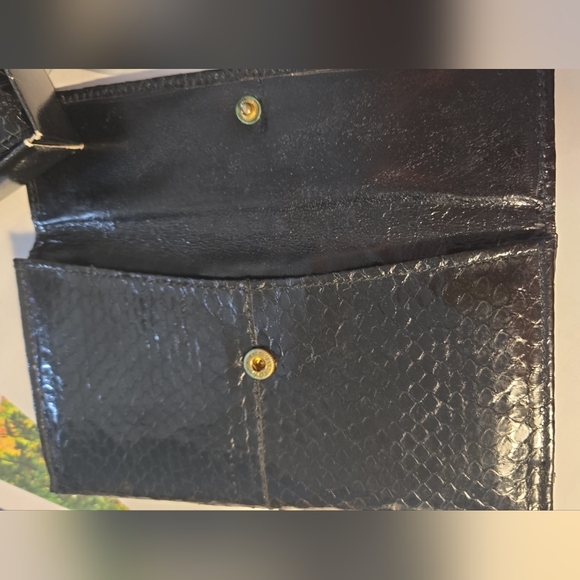 Vintage Preloved snakeskin wallet set, coin purse and keyholder - Picture 3 of 6